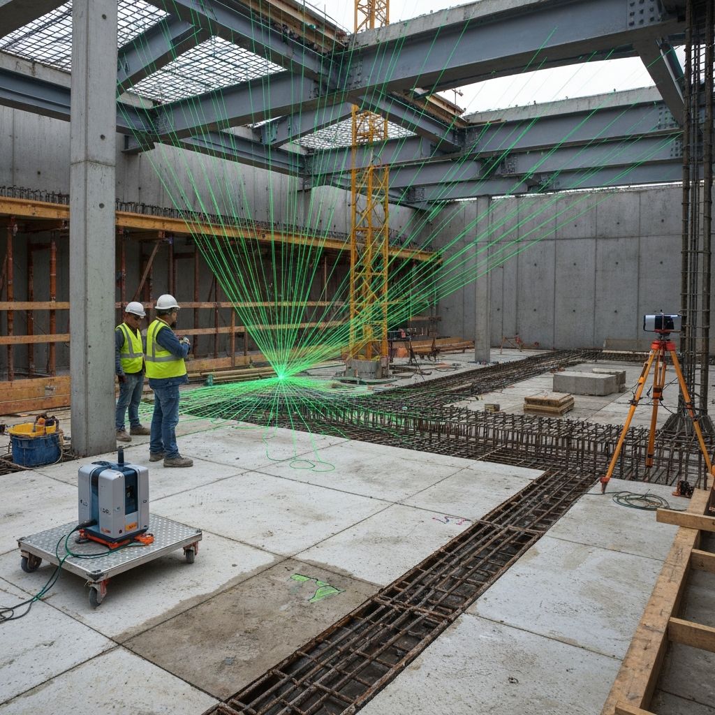 3D-Scanning in der Baubranche: Revolution der Bestandsaufnahme