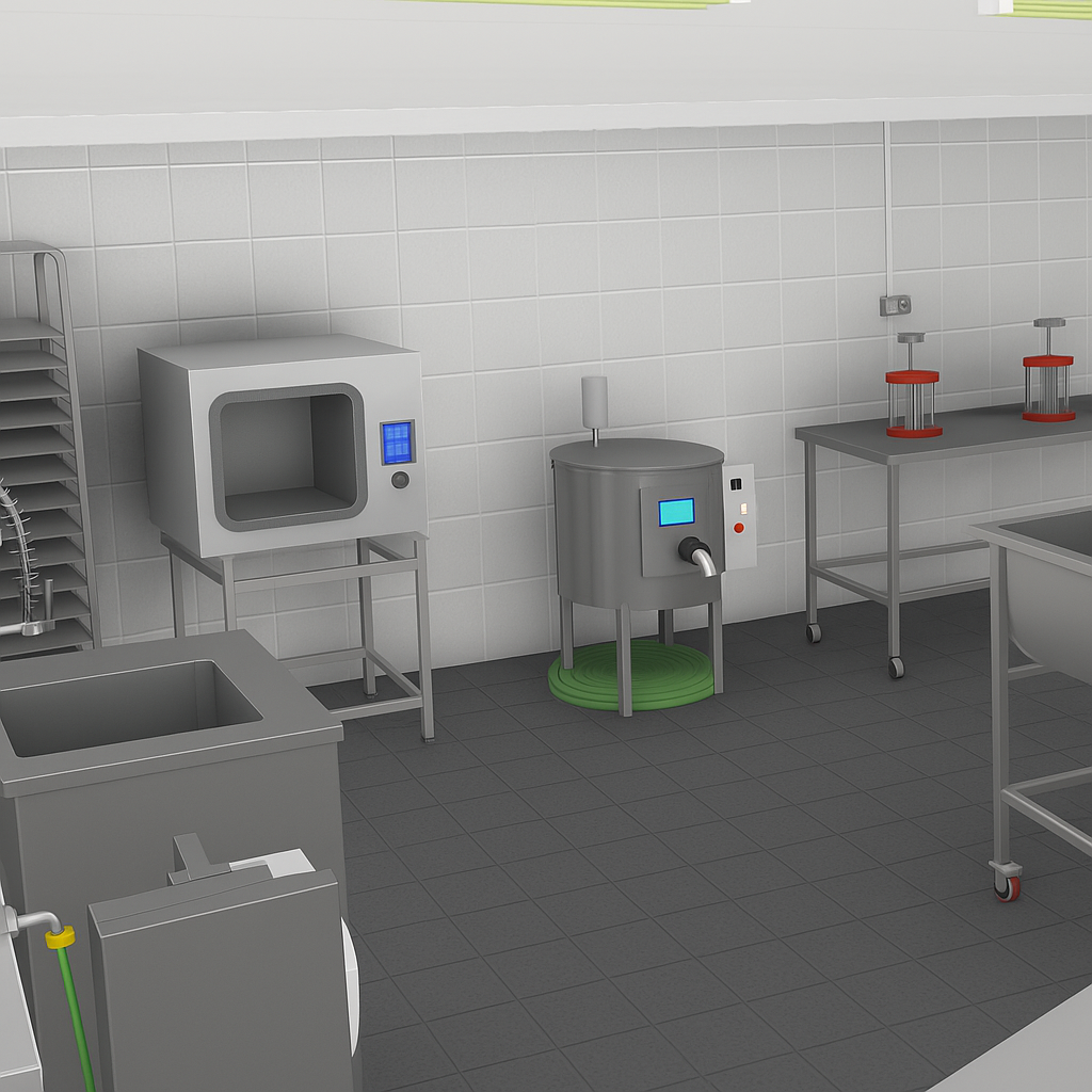 Case Study: Produktionsbereich-Umstrukturierung – 30 % Zeitersparnis durch 3D-Scan